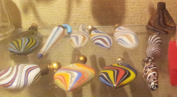 Essenciers aux allures de Murano - Musée du Parfum de Barcelone